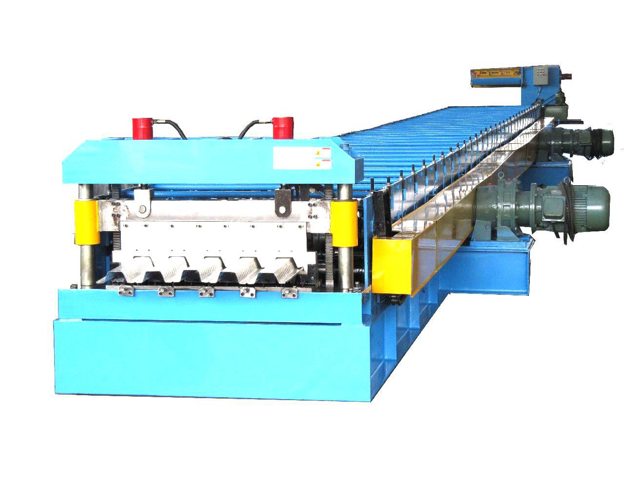 Best Price on Glazed Tile Making Machinery -
 metal floor deck roll forming machine – GIHUA