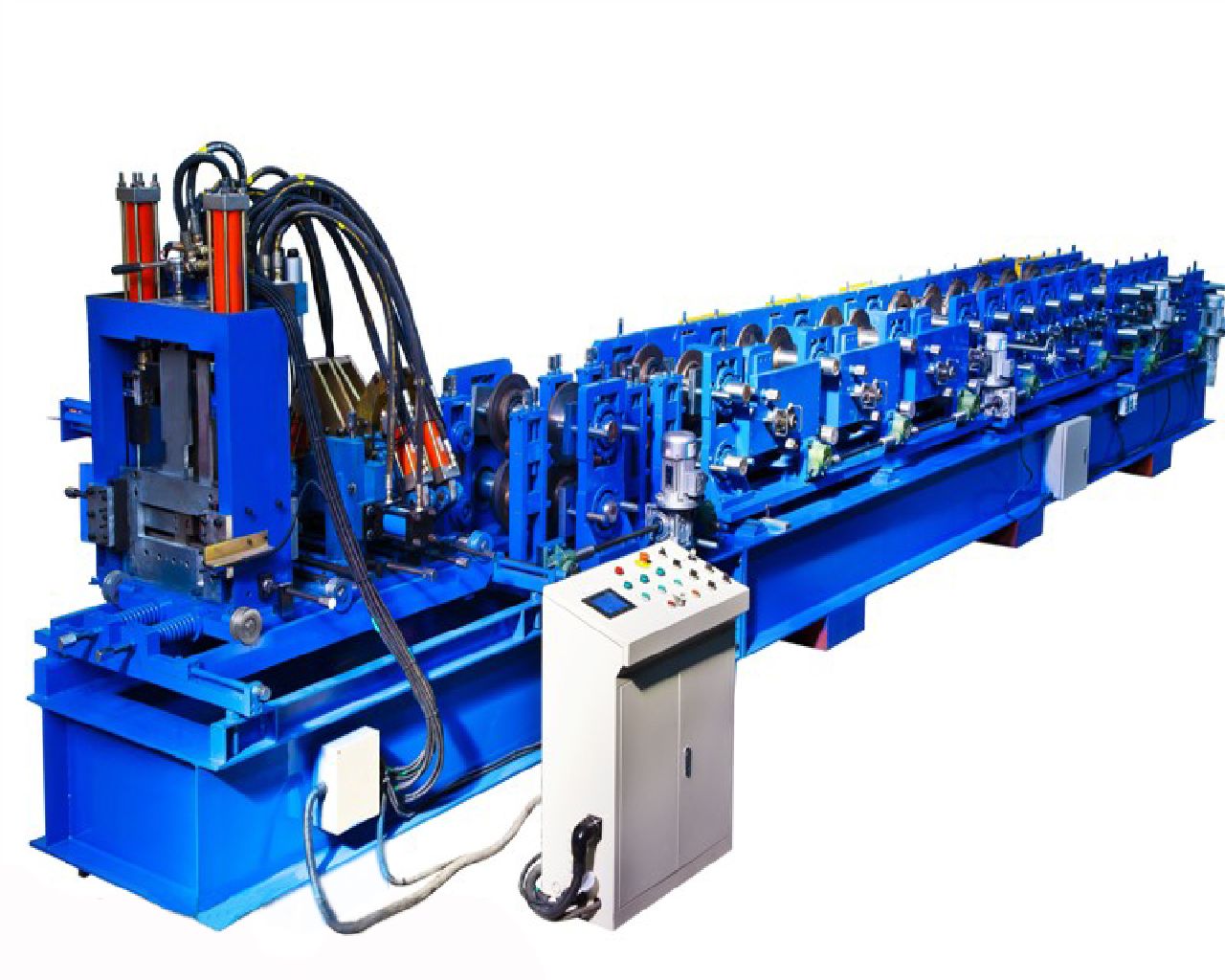 OEM China Aluminum Sheet Tile Roll Forming Machine -
 c z interchangable purlin roll forming machine – GIHUA