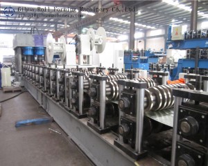 Grain storage silo roll forming machine